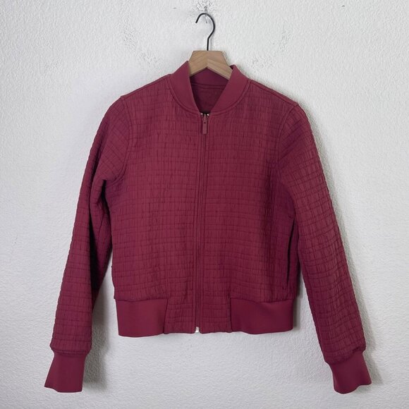Lululemon Serene Travels Bomber Reversible Jacket Size 6 - Picture 4 of 16